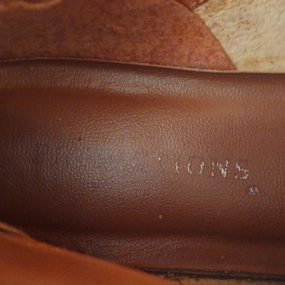 Predictions Cloris Tri-tone Leather Ankle Boots Sz 10 - Picture 15 of 15